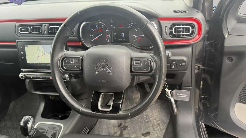 Citroen C3 1.2 Puretech 82 Flair Nav Edition 2019 Black #6