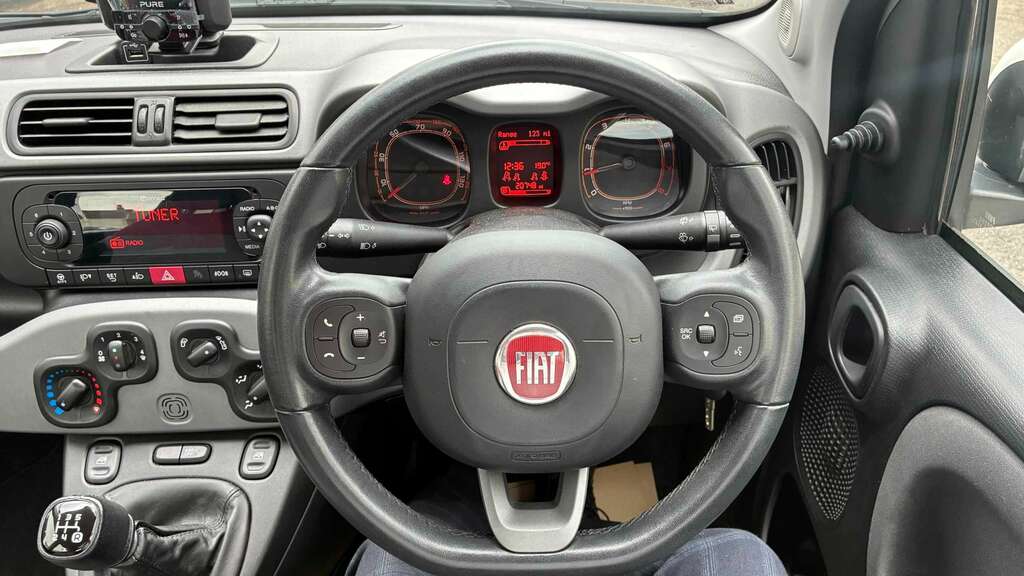 Fiat Panda 1.2 Lounge Hatchback Euro 6 Ss Red #25