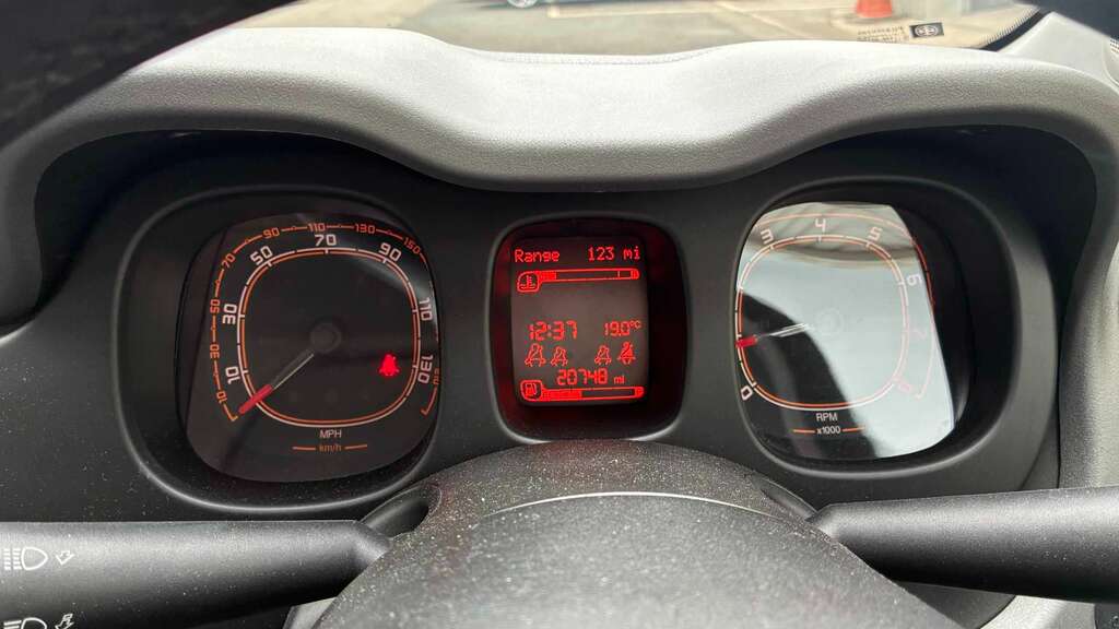 Fiat Panda 1.2 Lounge Hatchback Euro 6 Ss Red #28