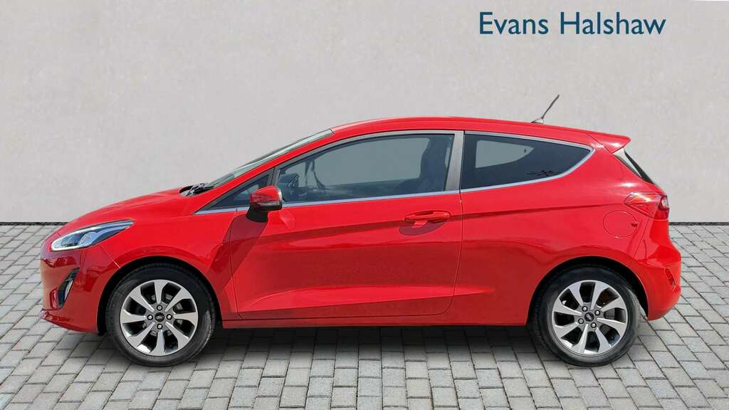 Ford Fiesta 1.1 Zetec 2019 YH68RDB Red #3