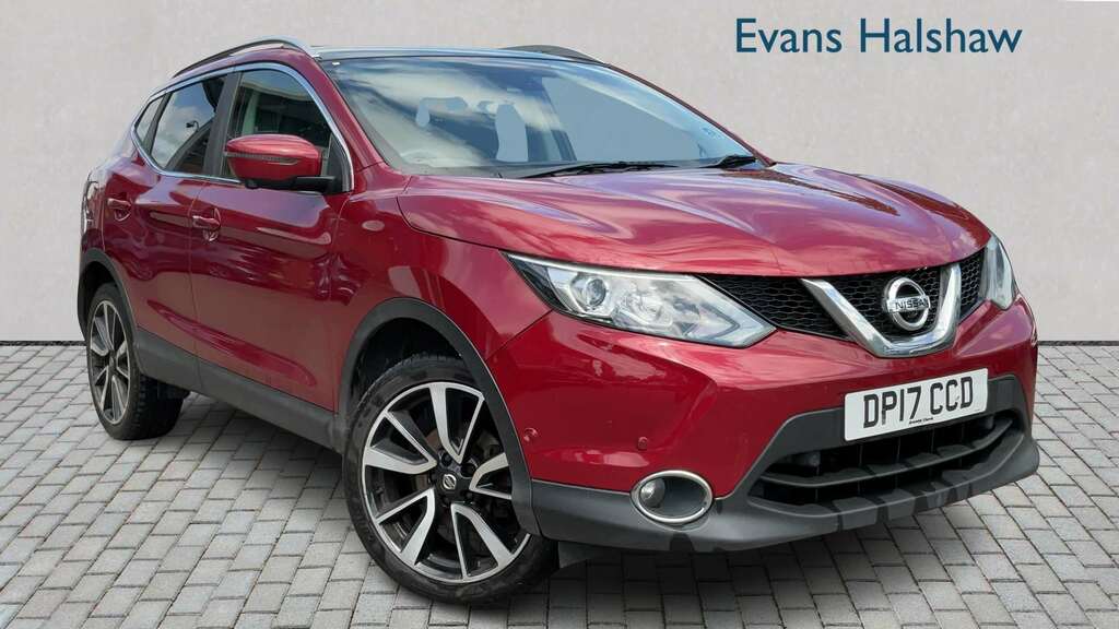 Nissan Qashqai 1.5 Dci Tekna 2017 Red