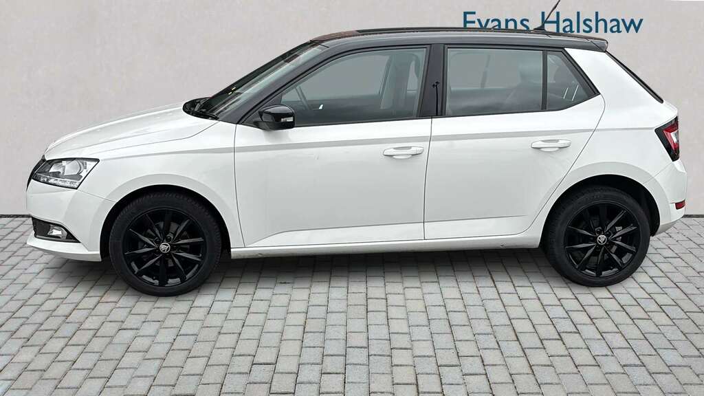 Skoda Fabia 1.0 Mpi 75 Colour Edition 2019 SR19ZRN White #4