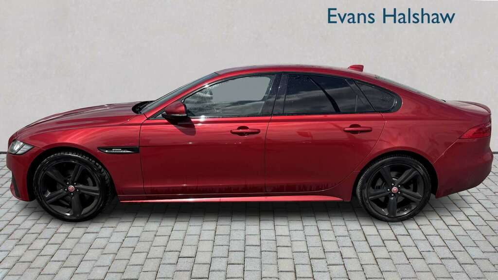 Jaguar XF 2.0D 180 R-sport 2017 Red #2