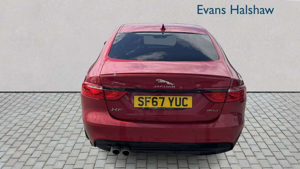 Jaguar XF 2.0D 180 R-sport 2017 Red #4