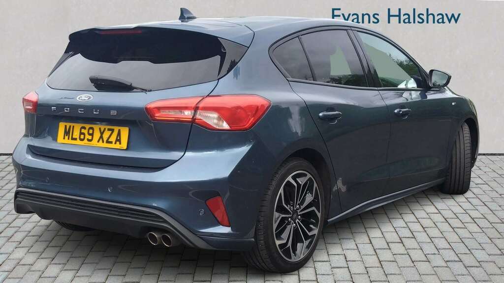 Ford Focus 1.0 Ecoboost 125 St-line X 2020 Blue #4