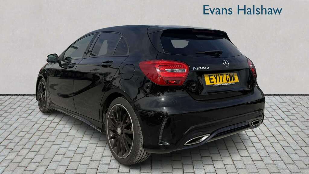 Mercedes-Benz A Class A200d Amg Line 2017 Black #5