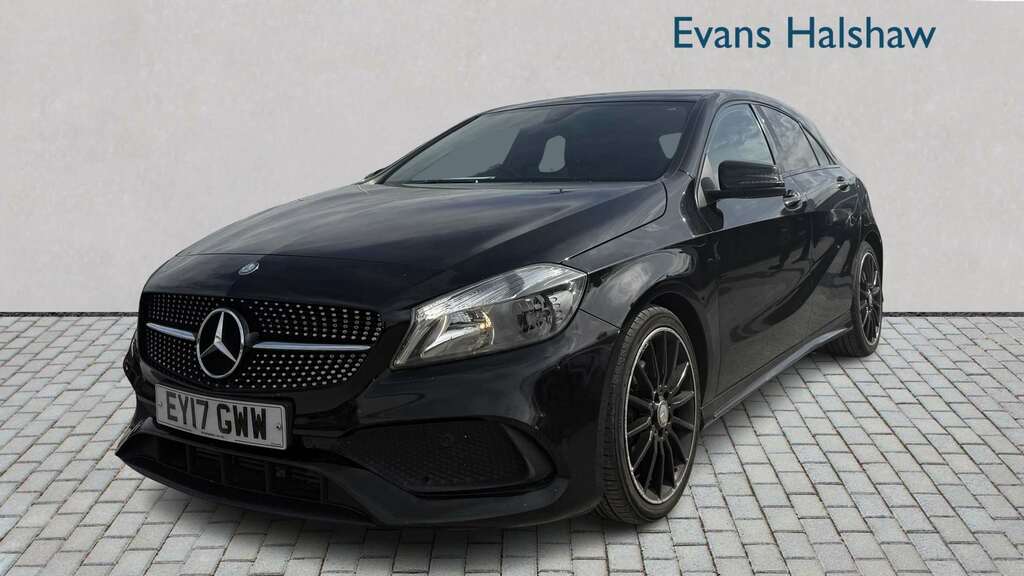 Mercedes-Benz A Class A200d Amg Line 2017 Black #3