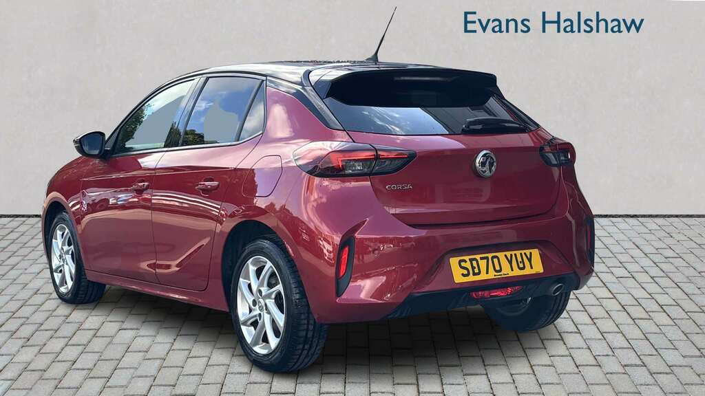 Vauxhall Corsa 1.2 Turbo Sri Nav 2020 SD70YUY Red #2