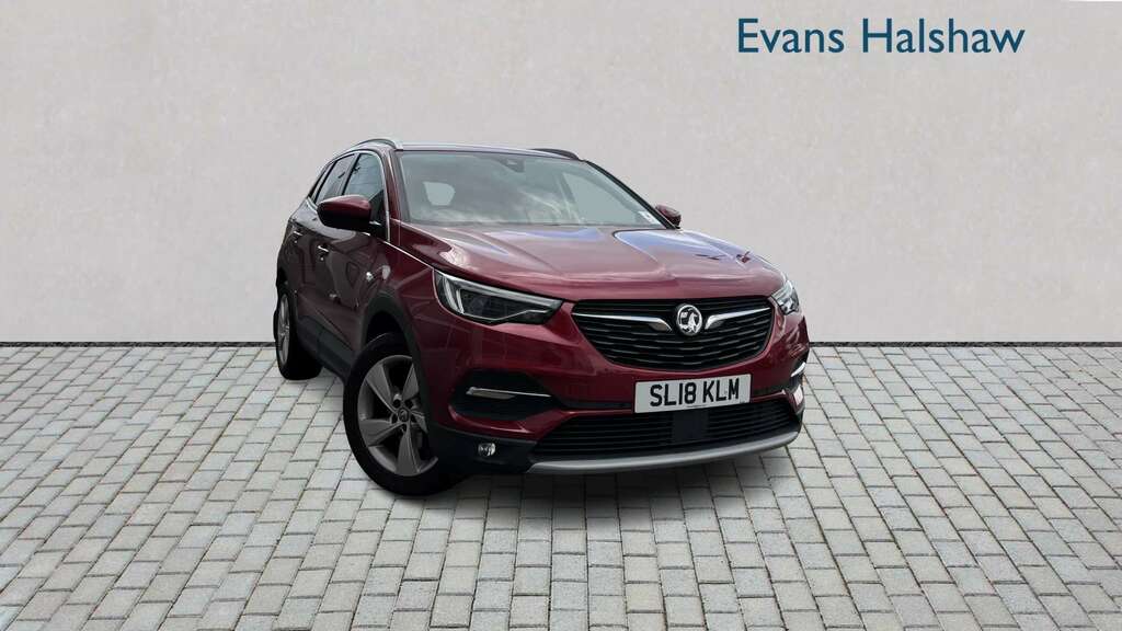 Vauxhall Grandland X 1.5 Turbo D Elite Nav 2018 Red
