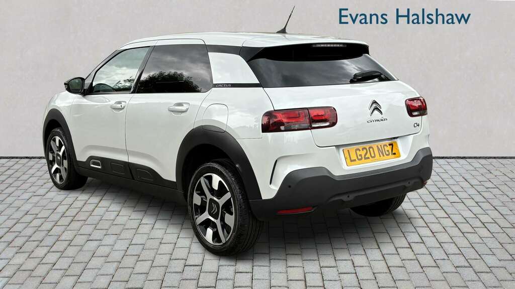 Citroen C4 Cactus 1.2 Puretech 130 Flair Eat6 2020 White #4