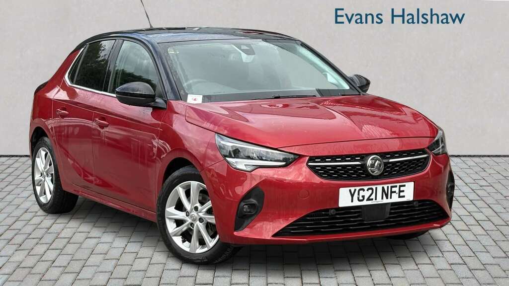 Vauxhall Corsa 1.2 Turbo Elite Nav 2021 Red