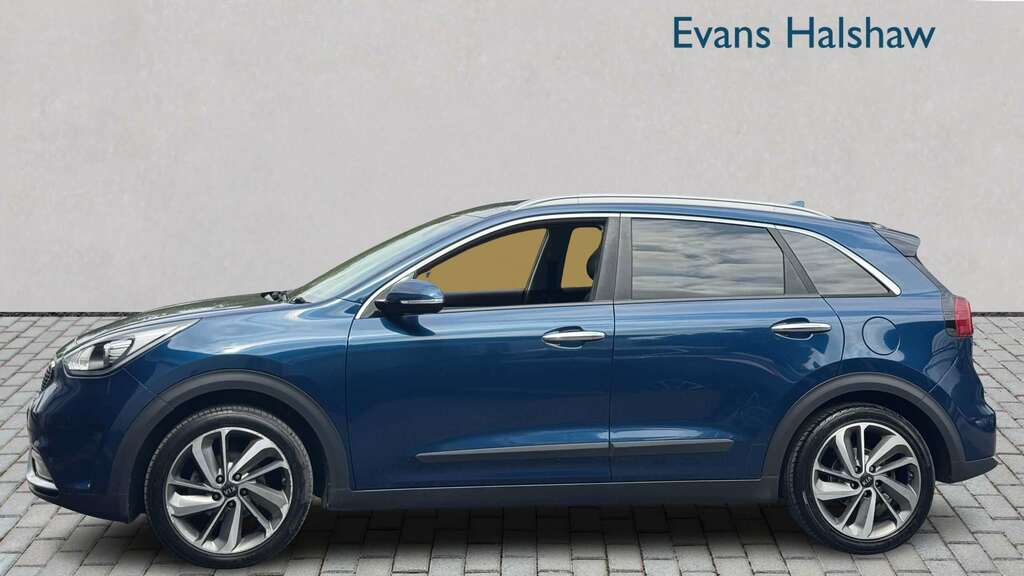 Kia Niro 1.6 Gdi Hybrid 3 Dct 2018 DG68YPH Blue #6