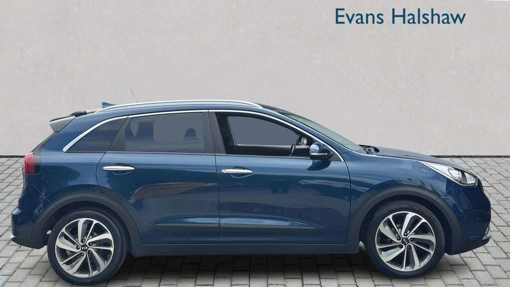 Kia Niro 1.6 Gdi Hybrid 3 Dct 2018 DG68YPH Blue #2