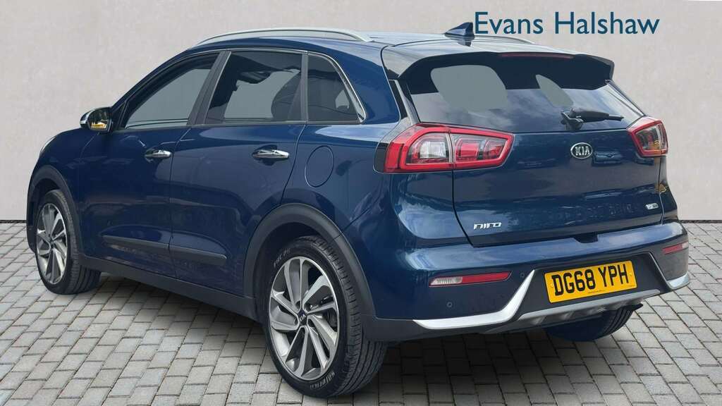 Kia Niro 1.6 Gdi Hybrid 3 Dct 2018 DG68YPH Blue #5