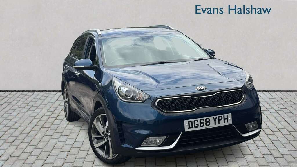 Kia Niro 1.6 Gdi Hybrid 3 Dct 2018 DG68YPH Blue