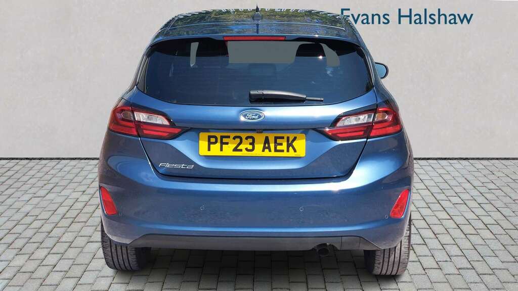 Ford Fiesta 1.0 Ecoboost Titanium X 2023 PF23AEK Blue #4