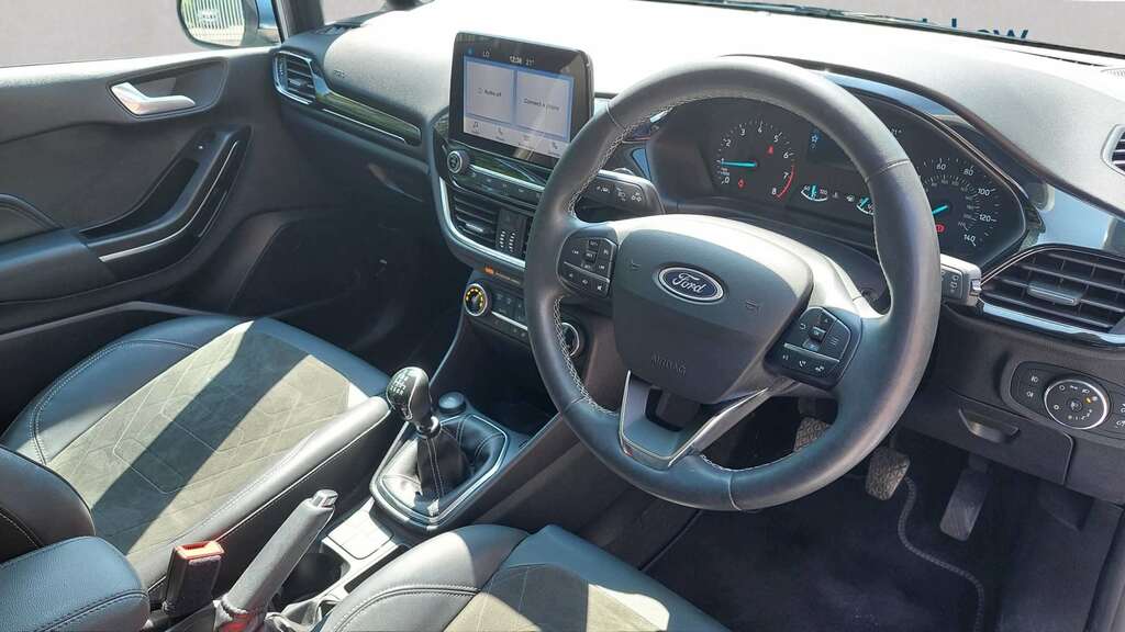 Ford Fiesta 1.0 Ecoboost Titanium X 2023 PF23AEK Blue #6