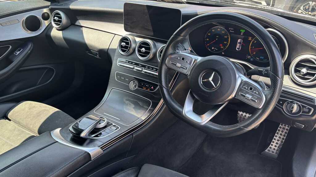 Mercedes-Benz C Class C200 Amg Line Premium 9G-tronic 2018 KE68DXU Black #6