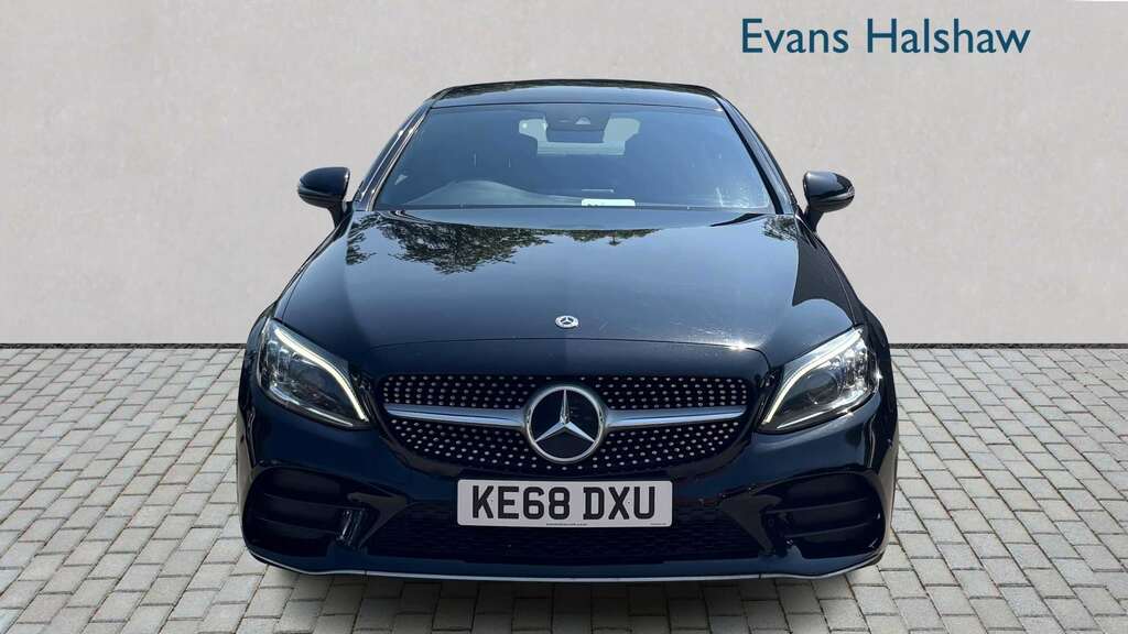Mercedes-Benz C Class C200 Amg Line Premium 9G-tronic 2018 KE68DXU Black #3