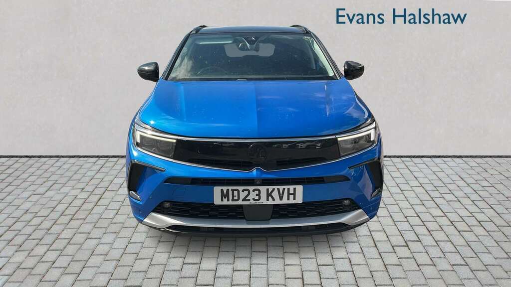 Vauxhall Grandland 1.2 Turbo Ultimate 2023 MD23KVH Blue #4
