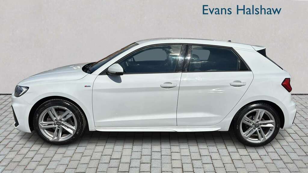 Audi A1 30 Tfsi S Line 2020 VK20EZD White #3