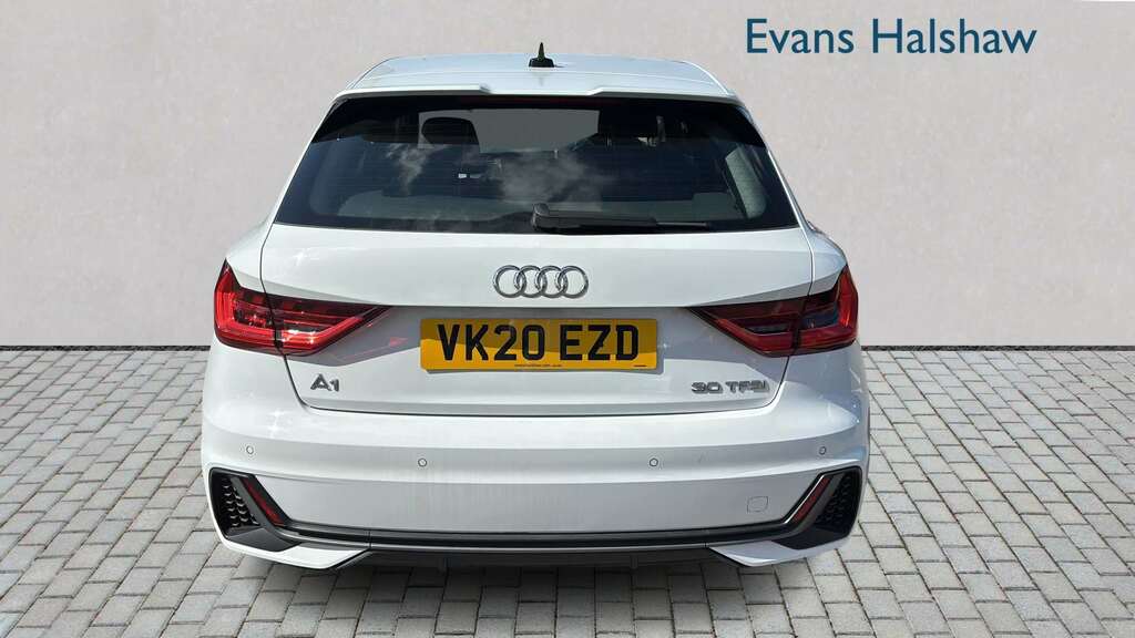 Audi A1 30 Tfsi S Line 2020 VK20EZD White #5
