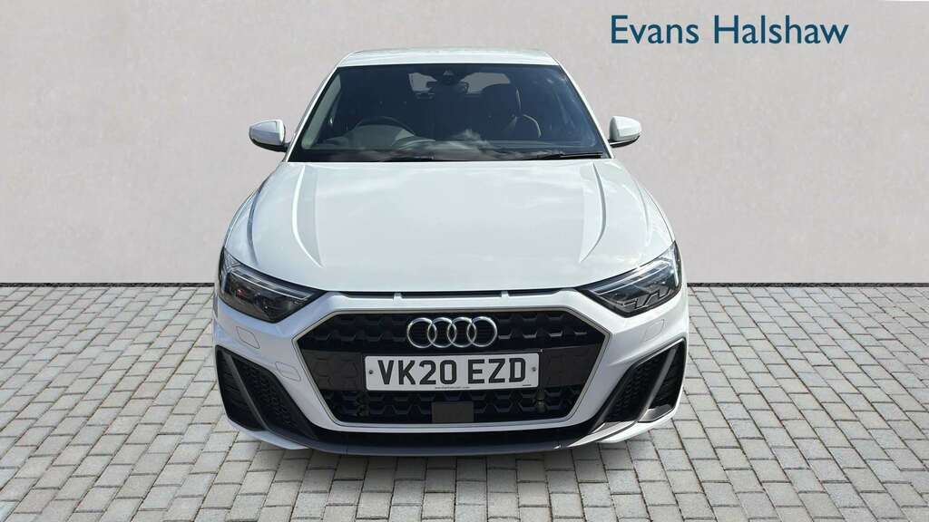 Audi A1 30 Tfsi S Line 2020 VK20EZD White #4