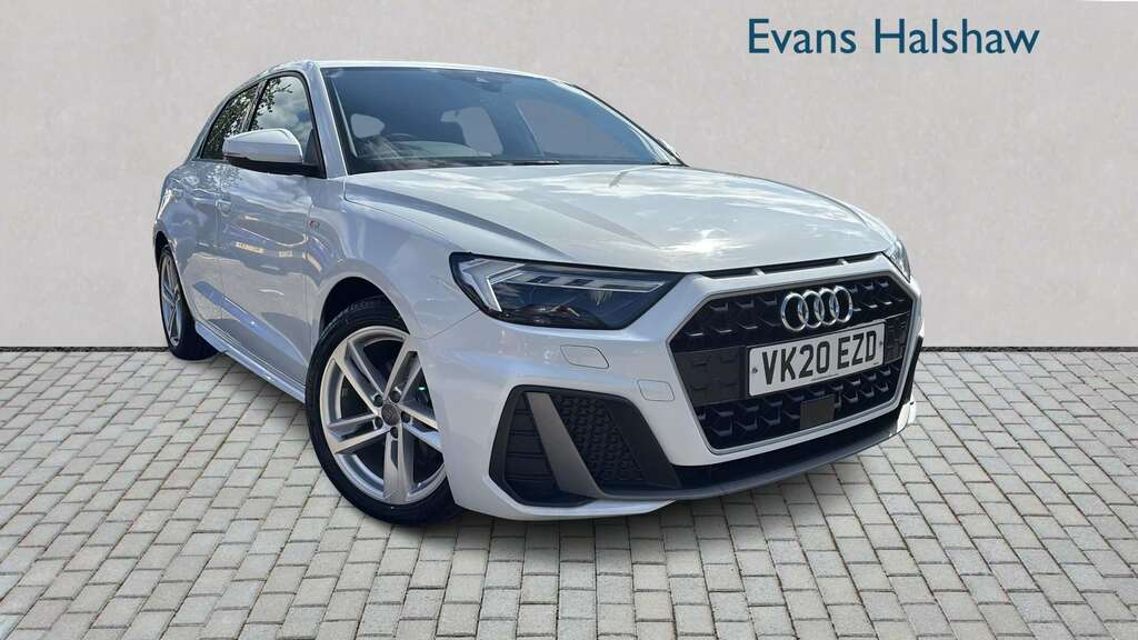 Audi A1 30 Tfsi S Line 2020 VK20EZD White