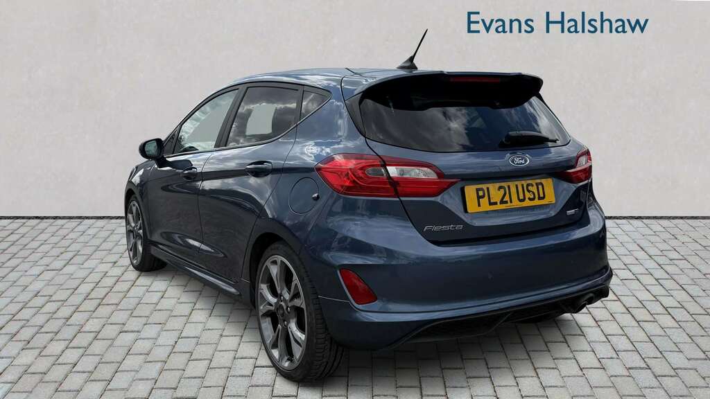 Ford Fiesta 1.0 Ecoboost Hybrid Mhev 125 St-line X Edition PL21USD Blue #3