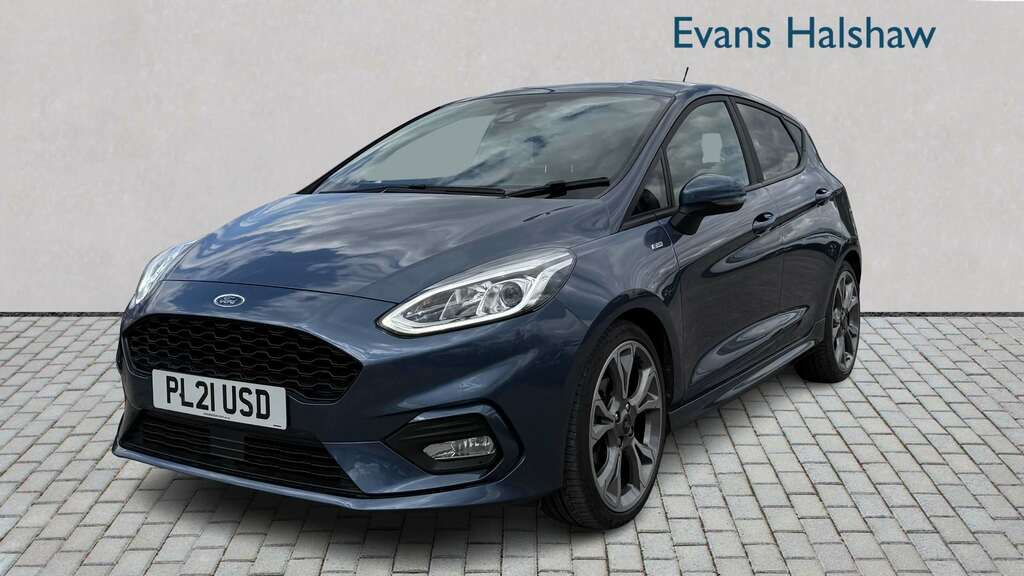 Ford Fiesta 1.0 Ecoboost Hybrid Mhev 125 St-line X Edition Blue