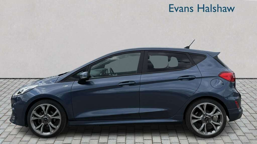 Ford Fiesta 1.0 Ecoboost Hybrid Mhev 125 St-line X Edition PL21USD Blue #2