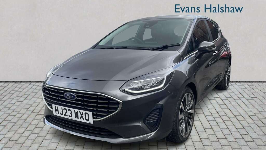 Ford Fiesta 1.0 Ecoboost Hbd Mhev 125 Titanium X 2023 MJ23WXO Grey #3