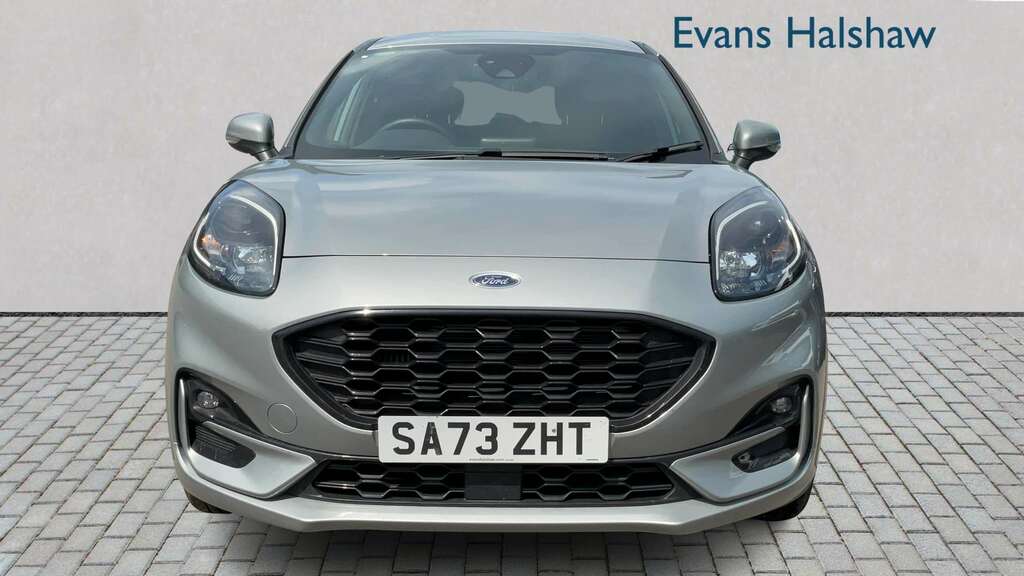 Ford Puma 1.0 Ecoboost Hybrid Mhev St-line 2023 SA73ZHT Silver #3