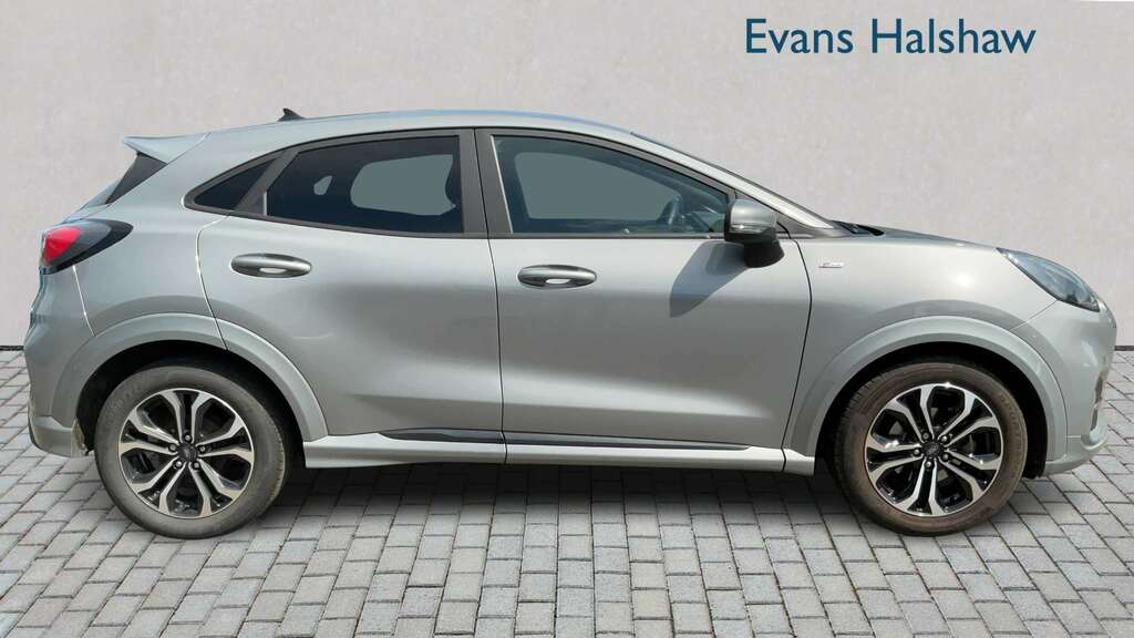 Ford Puma 1.0 Ecoboost Hybrid Mhev St-line 2023 SA73ZHT Silver #2