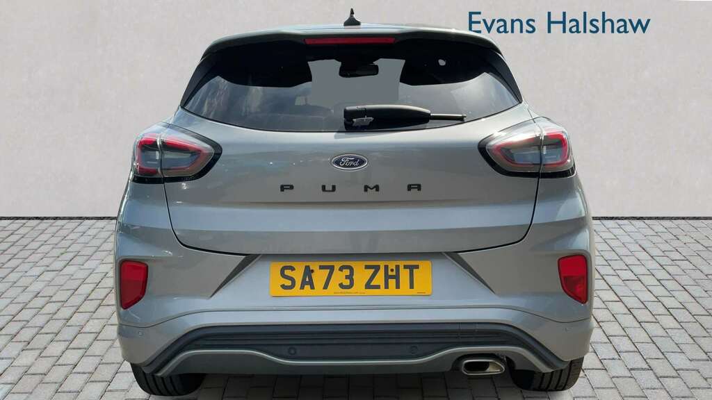 Ford Puma 1.0 Ecoboost Hybrid Mhev St-line 2023 SA73ZHT Silver #4