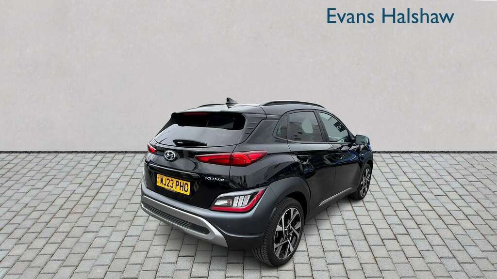 Hyundai Kona 1.0 Tgdi 48V Mhev Premium 2023 WJ23PHO Black #4