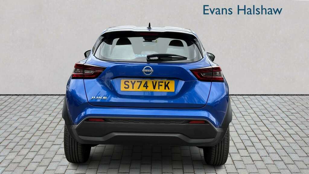 Nissan Juke 1.0 Dig-t Acenta Premium 2025 SY74VFK Blue #6