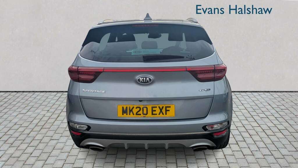Kia Sportage 1.6T Gdi Isg Gt-line Dct Awd 2020 MK20EXF Silver #5
