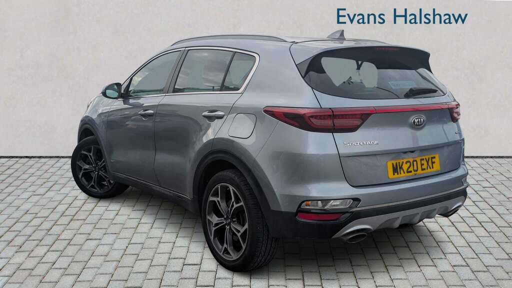Kia Sportage 1.6T Gdi Isg Gt-line Dct Awd 2020 MK20EXF Silver #2