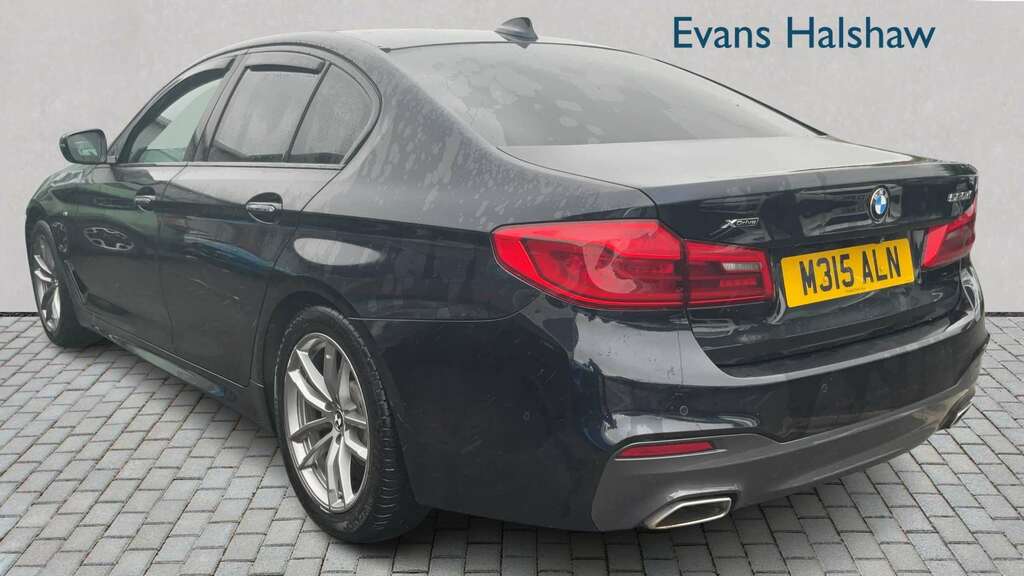 BMW 5 Series 520D Xdrive M Sport 2017 Black #2
