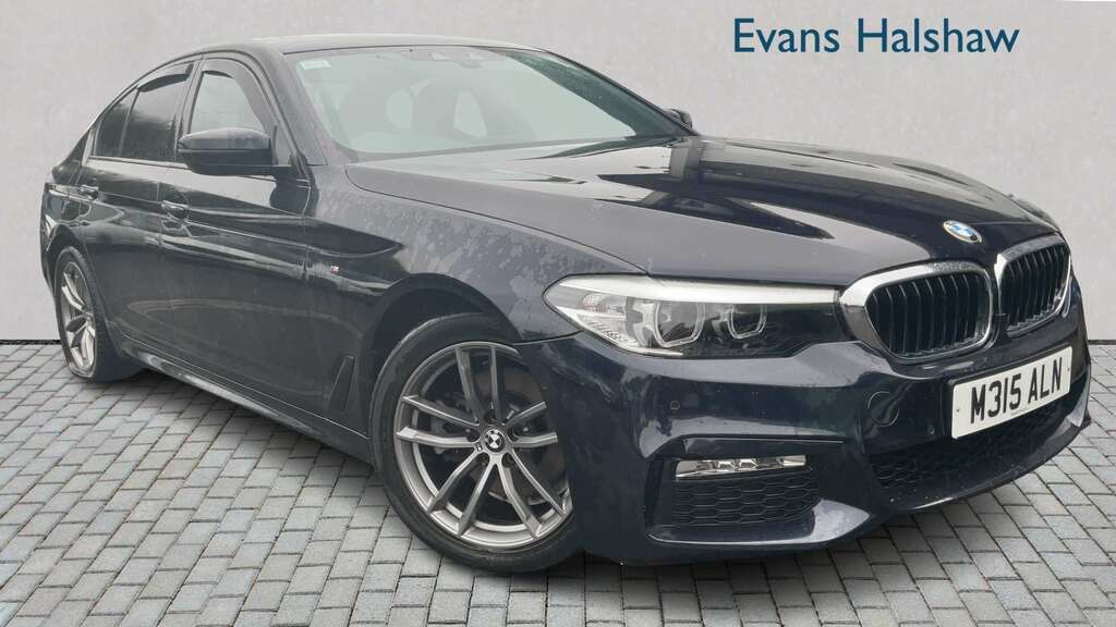 BMW 5 Series 520D Xdrive M Sport 2017 Black
