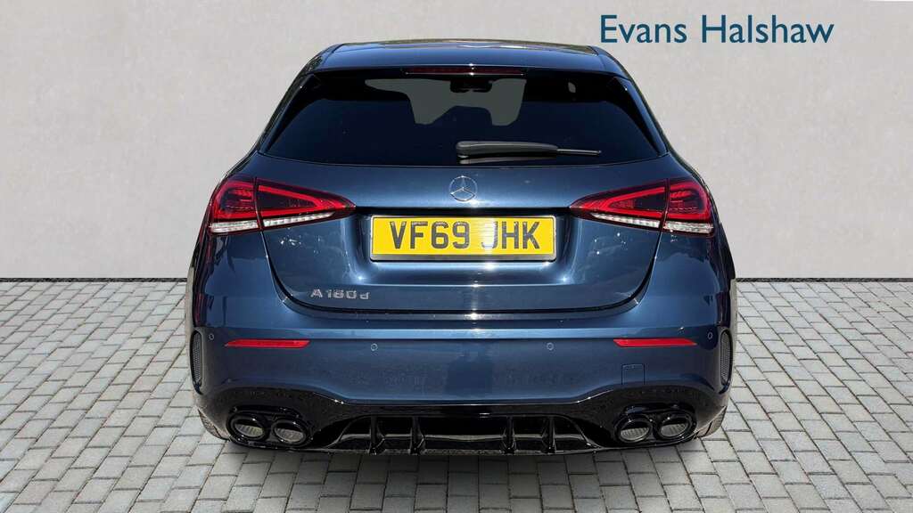 Mercedes-Benz A Class A180d Amg Line Premium 2019 VF69JHK Blue #3