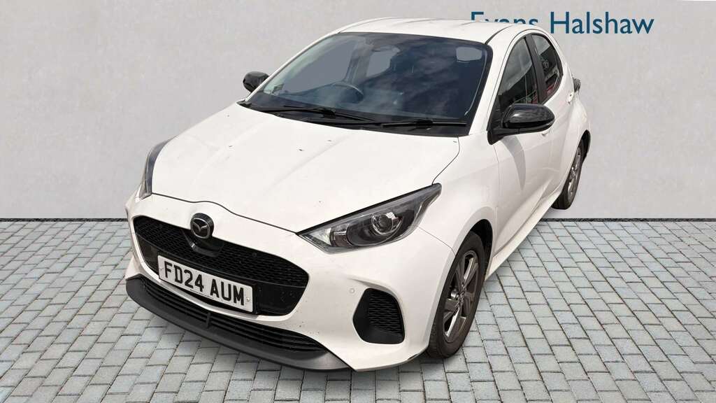 Mazda 2 1.5I Hybrid Exclusive Line Cvt 2024 White #2