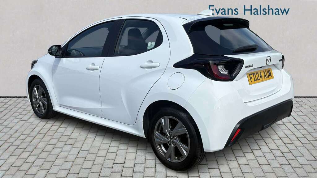 Mazda 2 1.5I Hybrid Exclusive Line Cvt 2024 FD24AUM White #4
