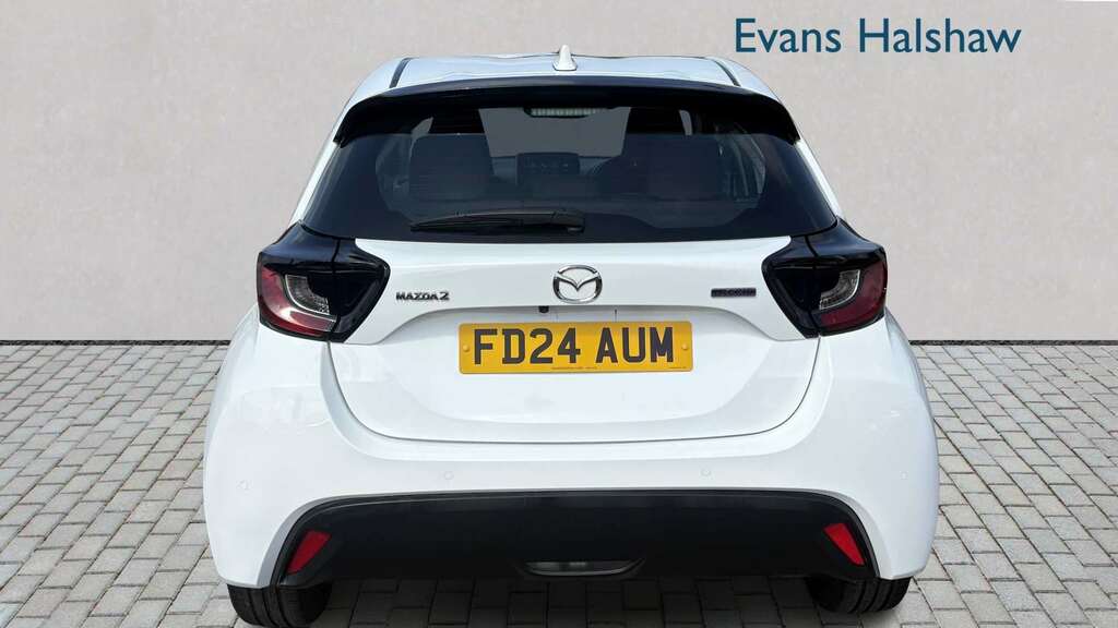 Mazda 2 1.5I Hybrid Exclusive Line Cvt 2024 FD24AUM White #5