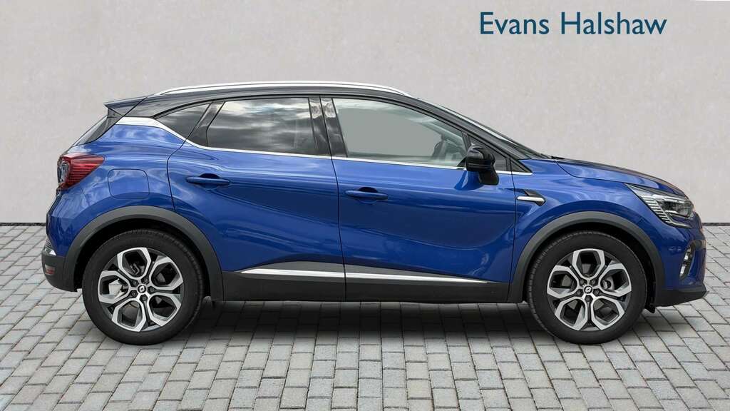 Renault Captur 1.6 E-tech Full Hybrid 145 Techno 2023 LM73OEY Blue #5