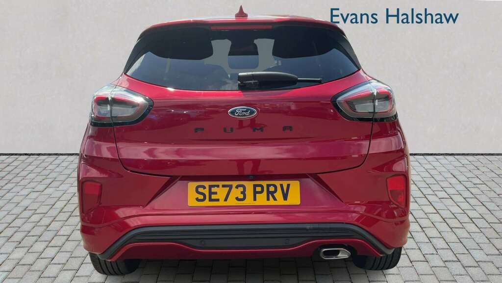 Ford Puma 1.0 Ecoboost Hybrid Mhev St-line X 2023 SE73PRV Red #4