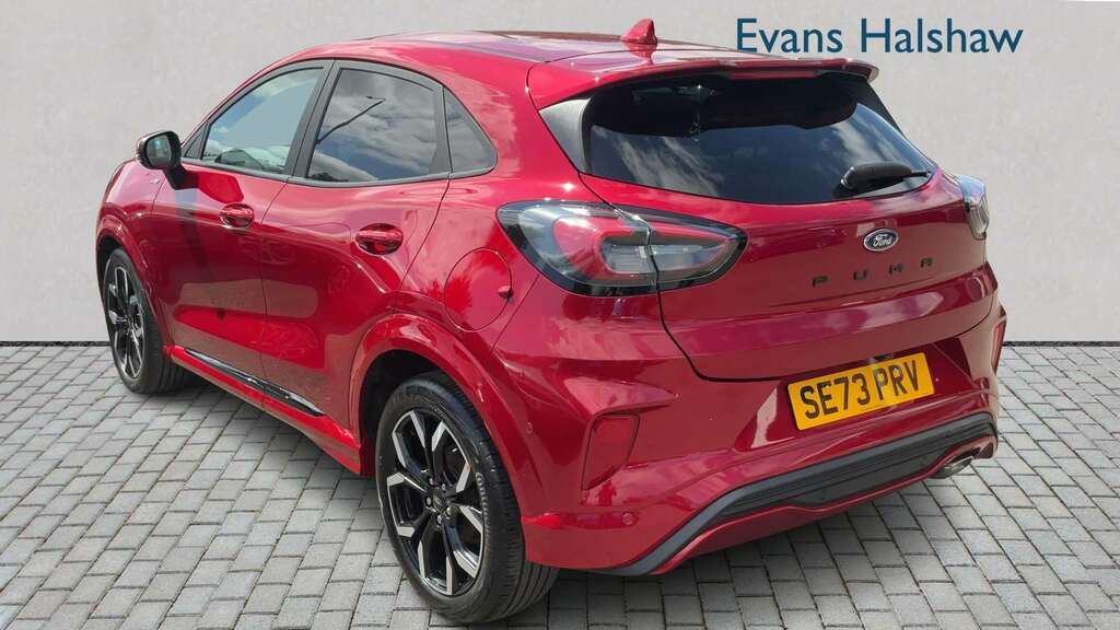 Ford Puma 1.0 Ecoboost Hybrid Mhev St-line X 2023 SE73PRV Red #2