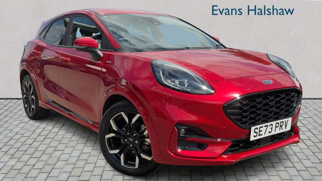 Ford Puma 1.0 Ecoboost Hybrid Mhev St-line X 2023 SE73PRV Red