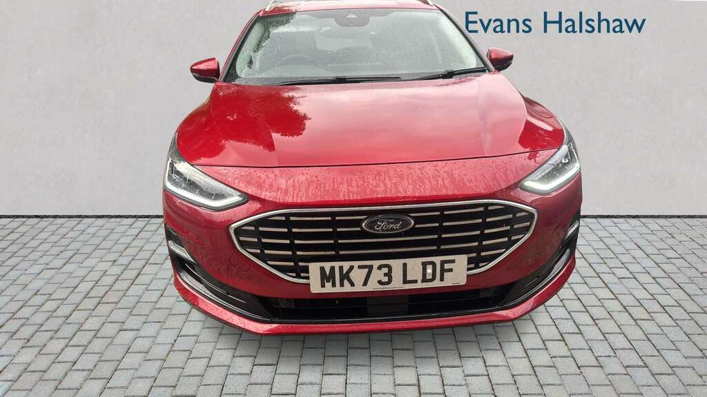 Ford Focus 1.0 Ecoboost Hybrid Mhev Titanium X 2024 Red #3